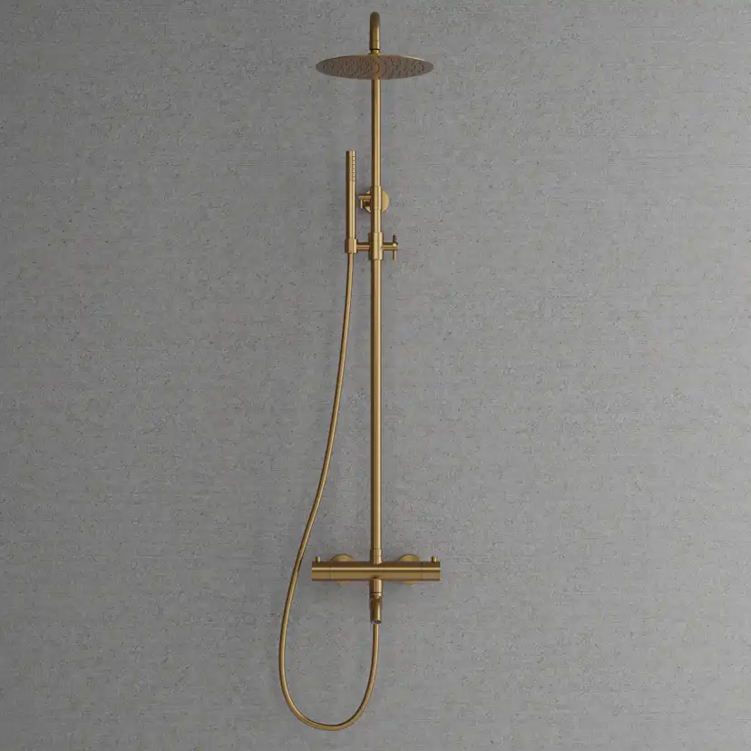 Takduschset Scandtap Steel Pleasure 3