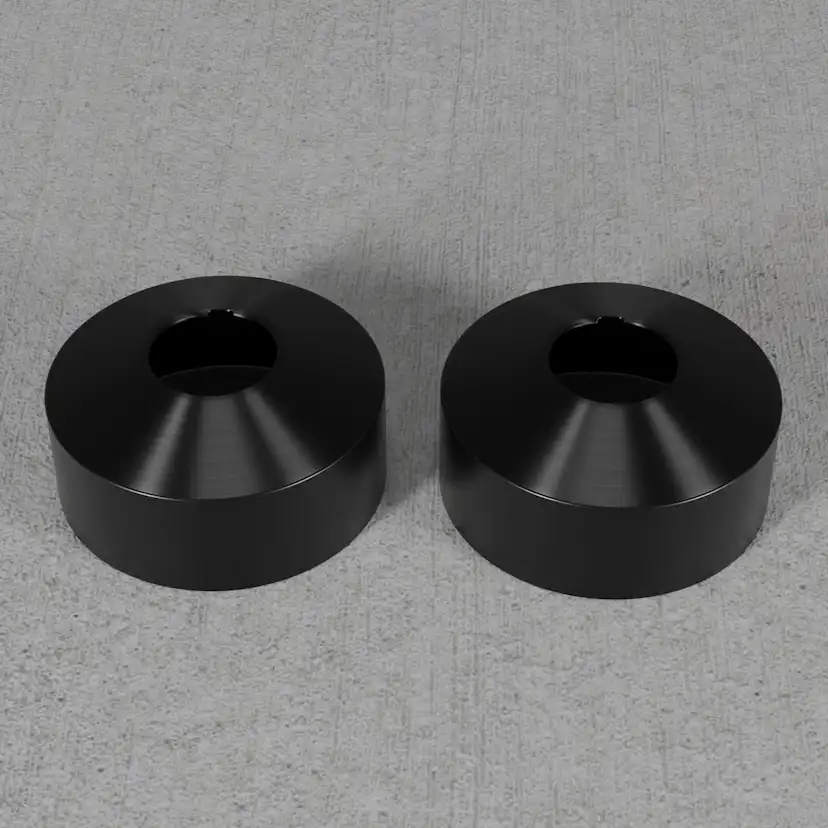 Täckbricka Scandtap Steel Pleasure Cover 33 mm á 2 st