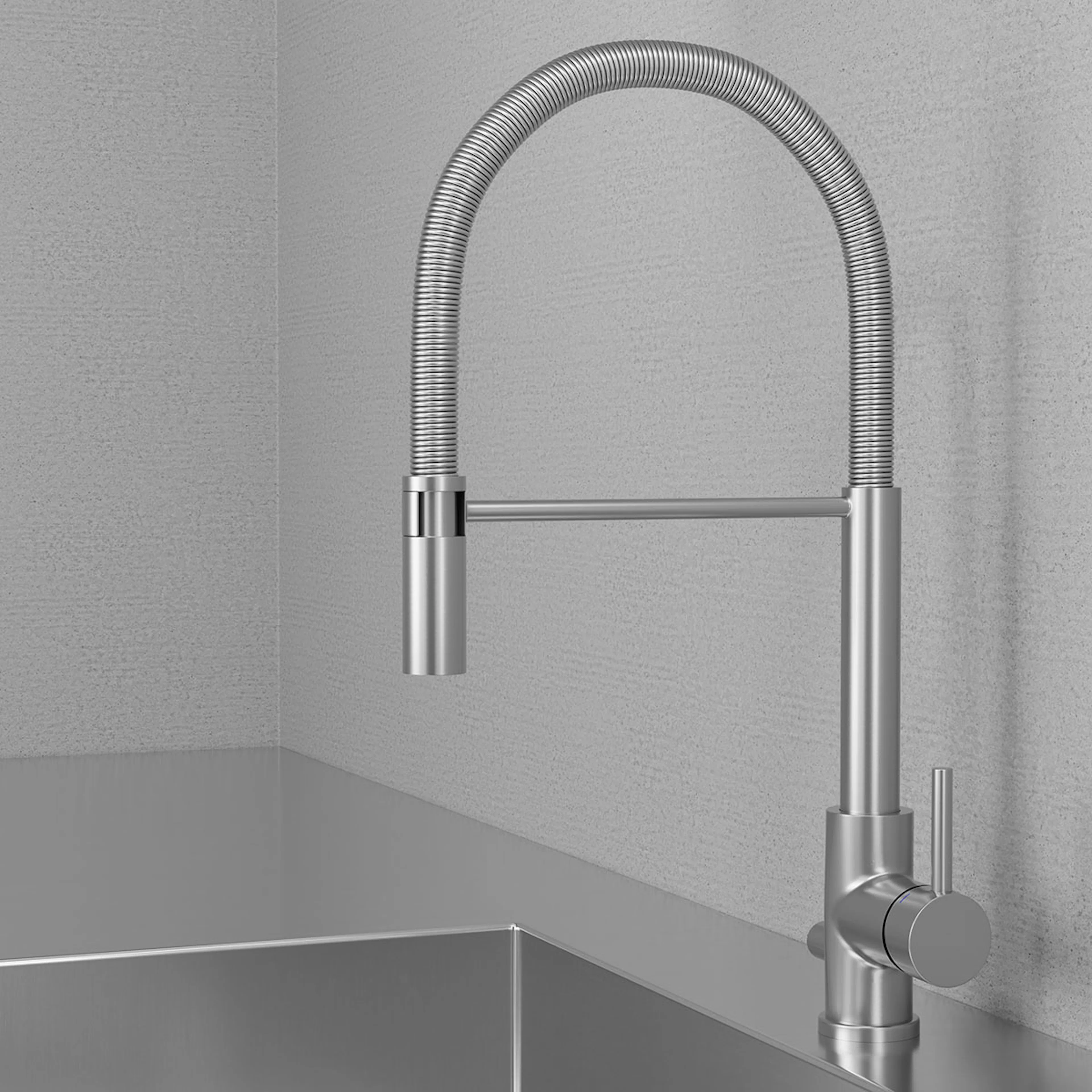 Köksblandare Scandtap Steel Pro Rostfritt Stål