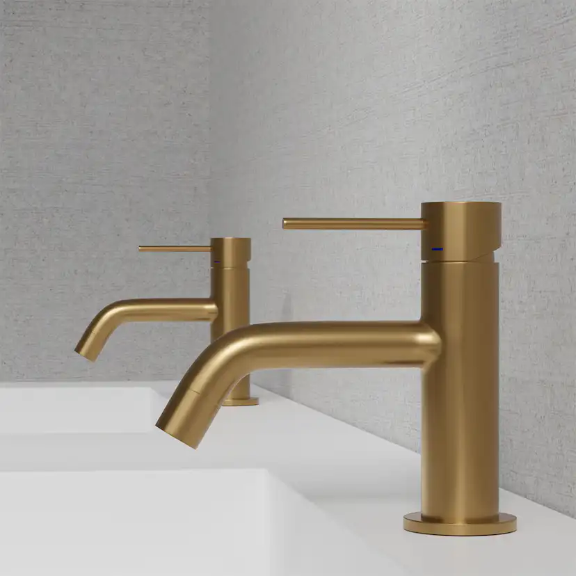 Tvättställsblandare Scandtap Steel Voyage