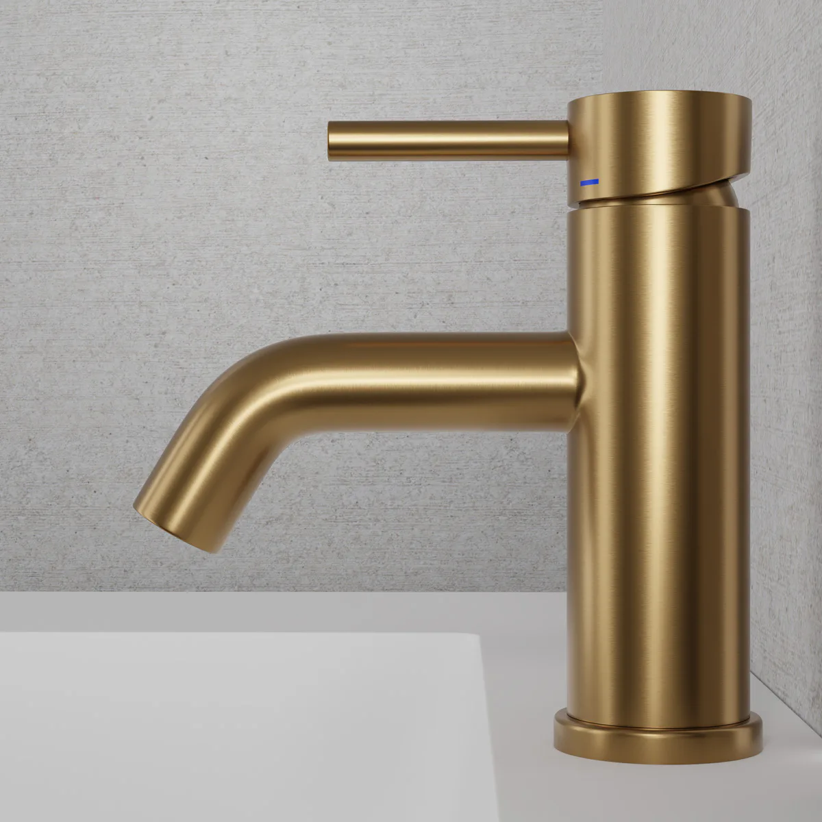 Tvättställsblandare Scandtap Steel Wave