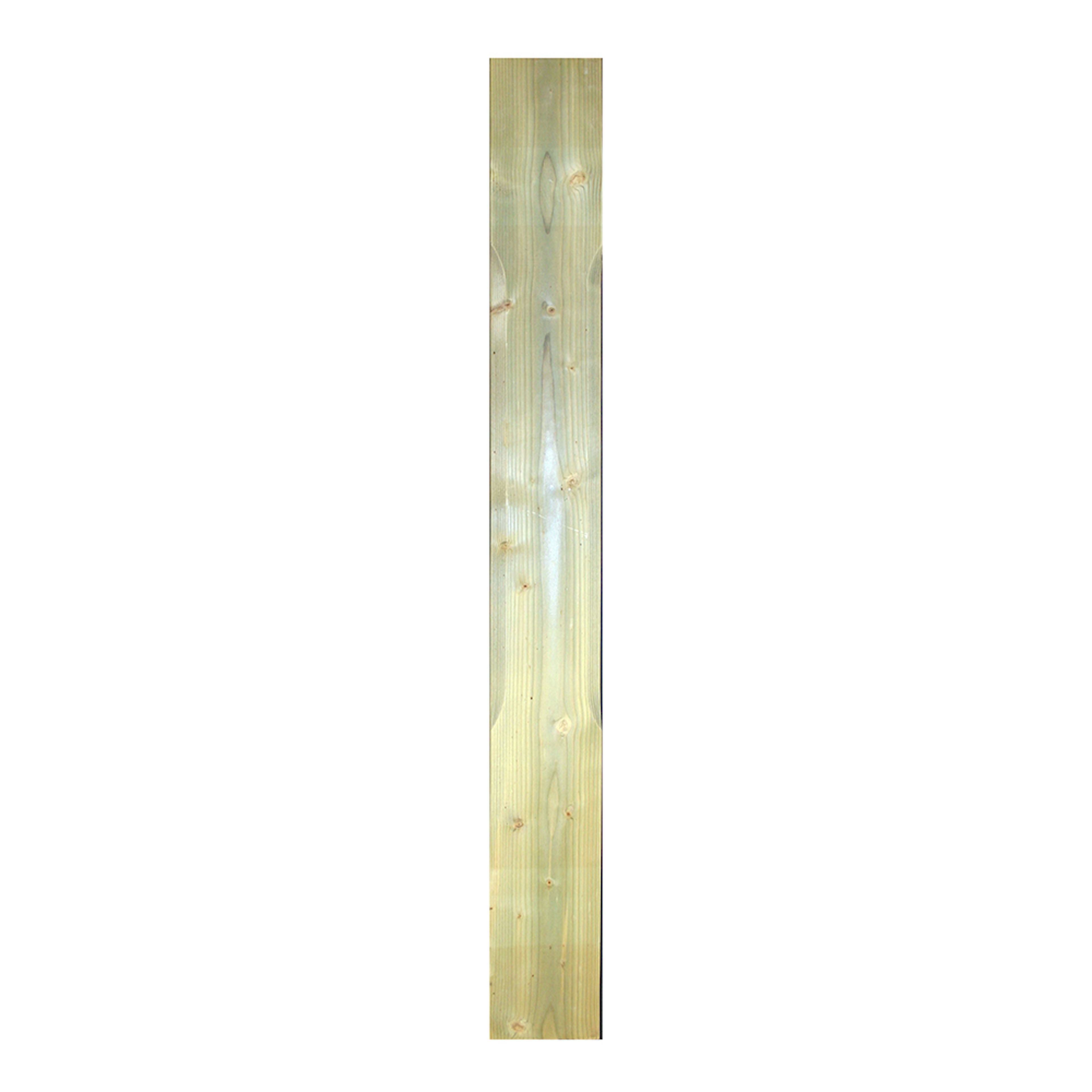 Stolpe Nordingrå Trä Gran Fasfräst Tryckimpregnerad