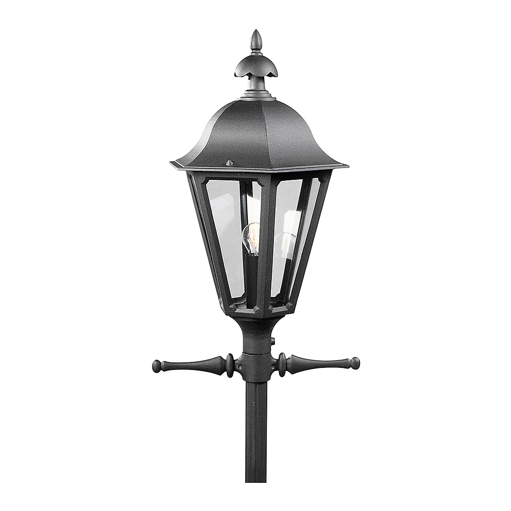 Stolplykta Gnosjö Konstsmide Pallas E27 utan Stolpe