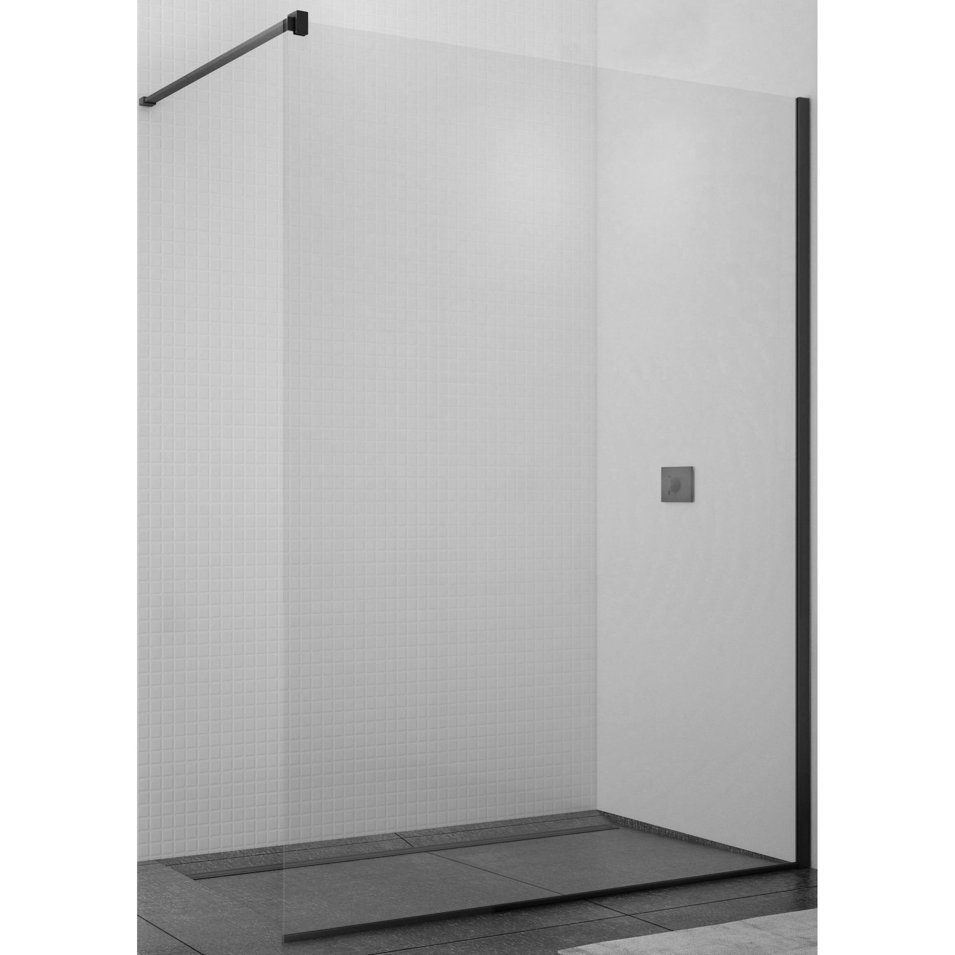 Duschvägg SanSwiss STR4P / Easy walk-in