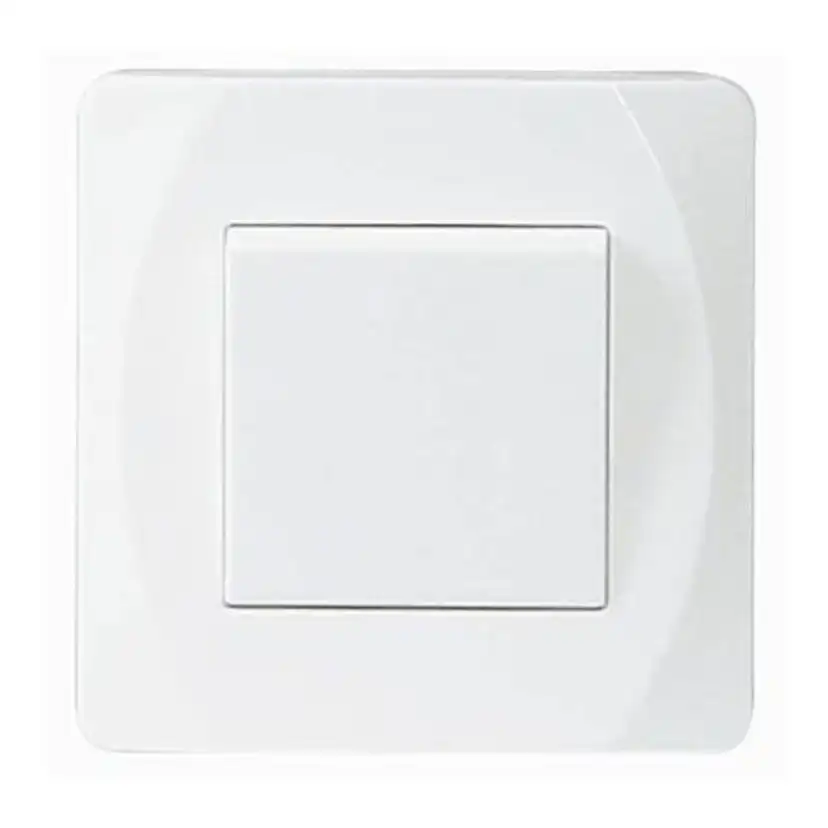 Strömbrytare Malmbergs Nova Infälld Trapp Vit