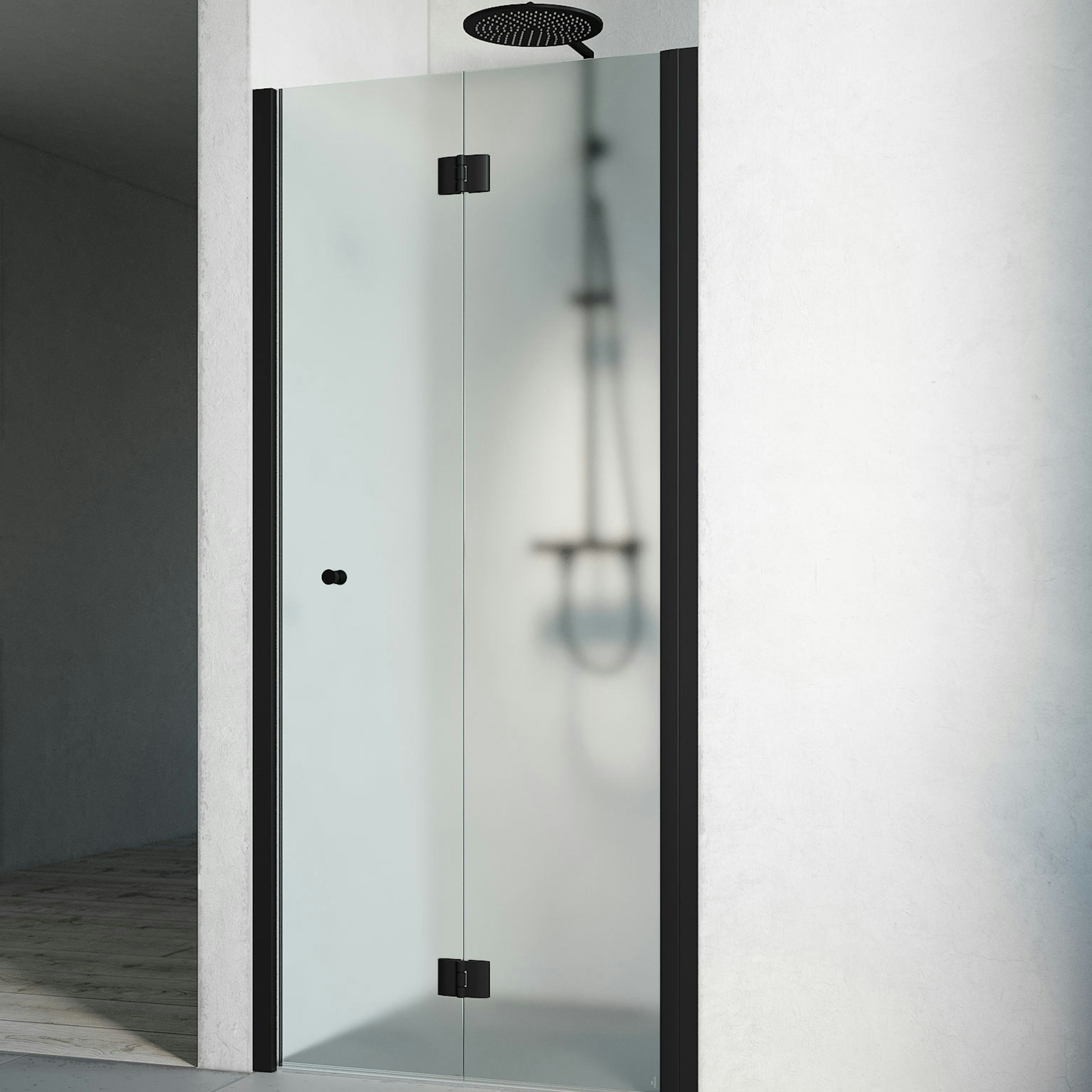 Duschdörr Macro Design Spirit Nisch Vikbar