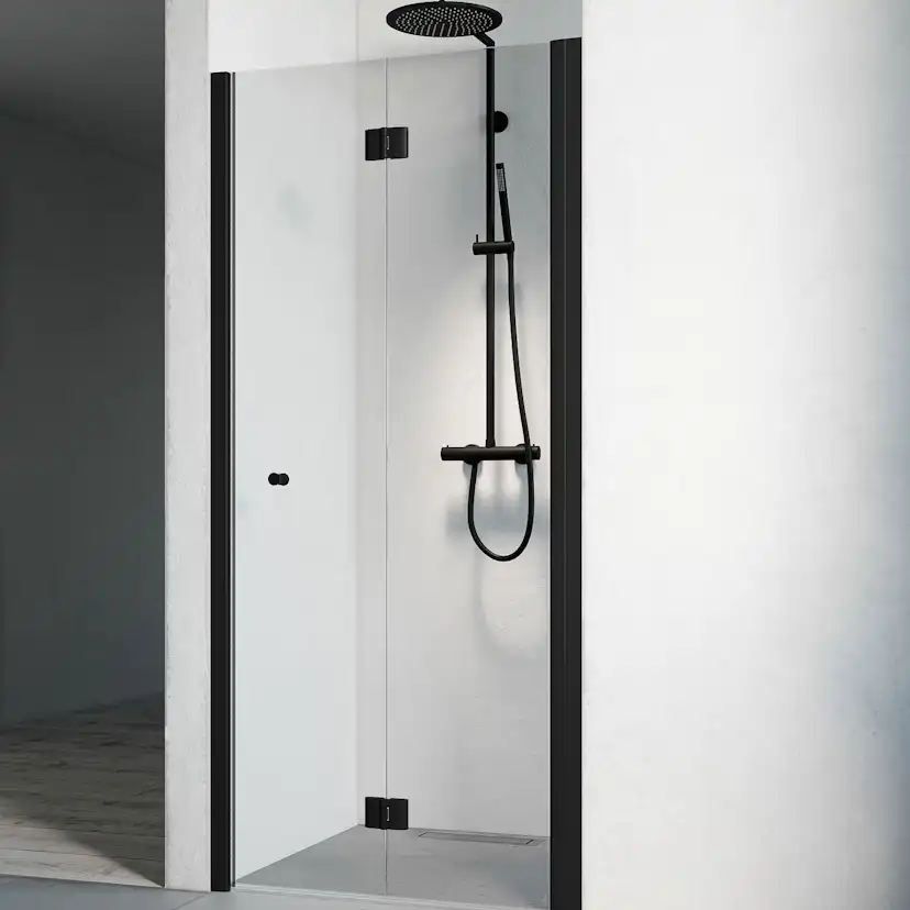 Duschdörr Macro Design Spirit Nisch Vikbar