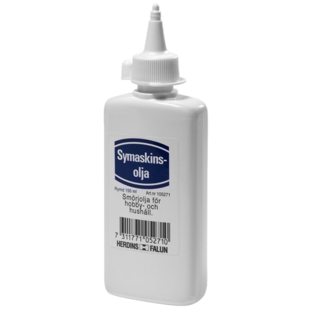 Symaskinsolja Herdins 150 ml