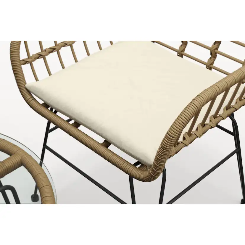 Cafégrupp Comfort Garden Sammy Balkonggrupp 2 Fåtöljer