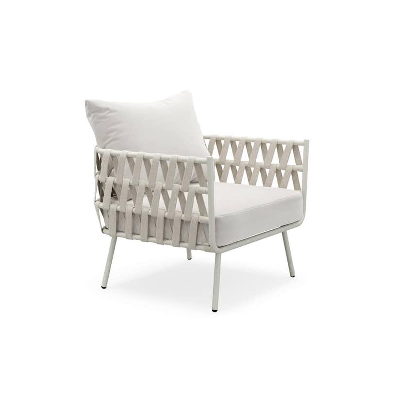 Karmstol deNoord Sandina Loungefåtölj Utomhus