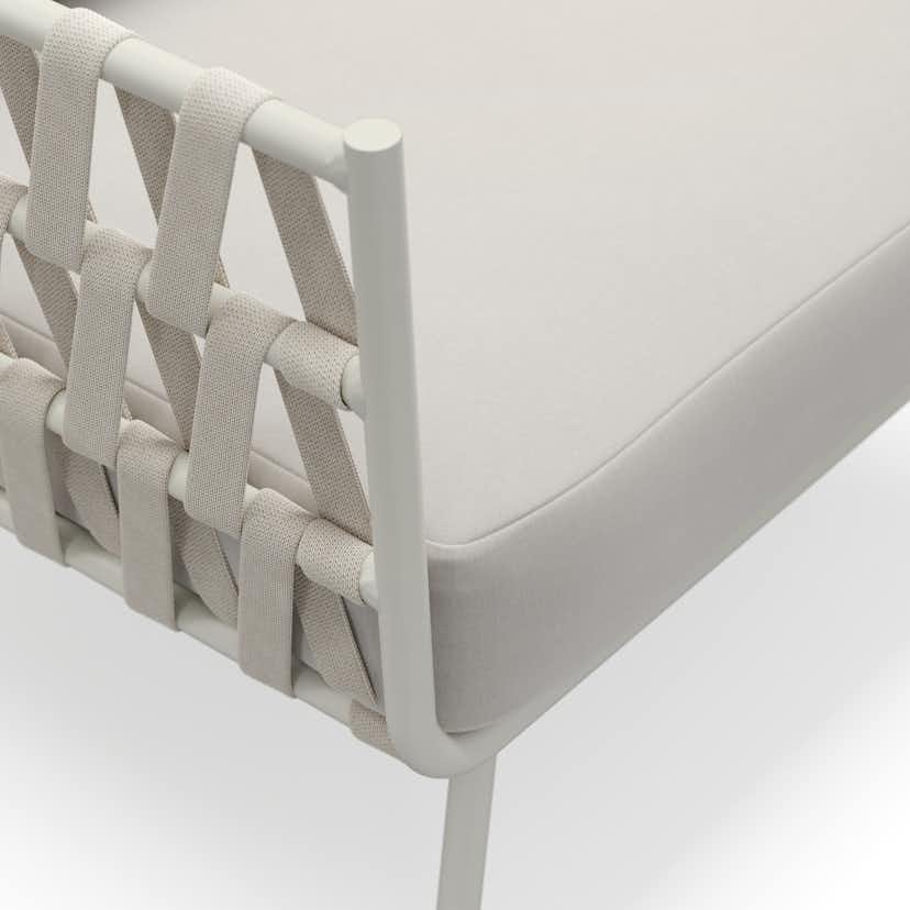 Karmstol deNoord Sandina Loungefåtölj Utomhus