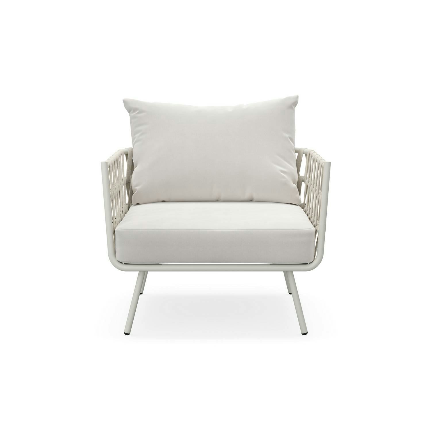 Karmstol deNoord Sandina Loungefåtölj Utomhus