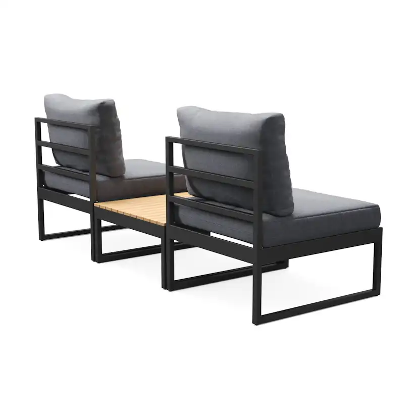 Trädgårdsstol deNoord Samira Caféset Utomhus