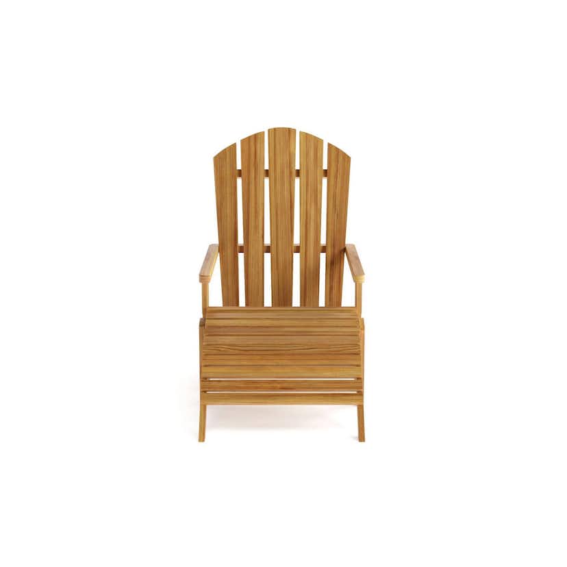 Karmstol deNoord Menorca Karmstol - Solstol i trä Utomhus