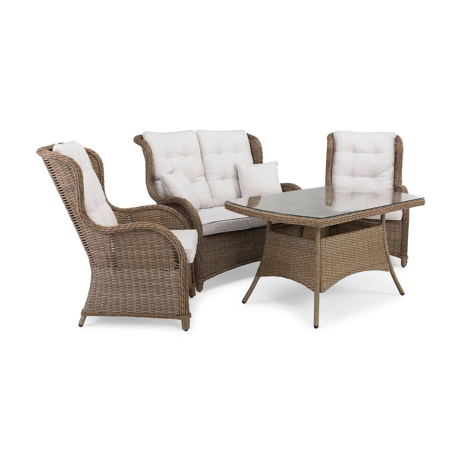 Loungegrupp deNoord Marcus Soffgrupp Utomhus 2-sits Ink. 2st Utefåtöljer