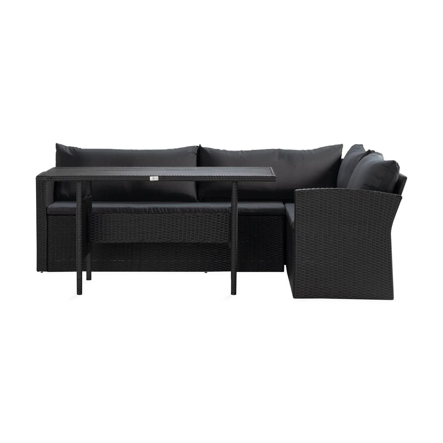 Loungegrupp Comfort Garden James Light Soffgrupp Utomhus 5-sits med Bordsskiva i Aintwood