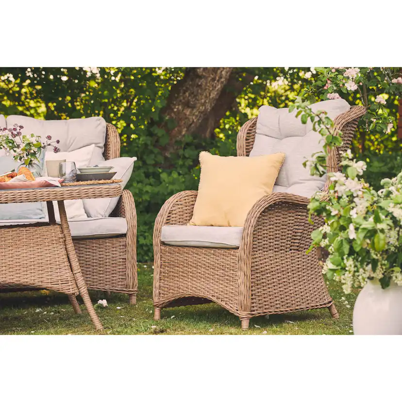 Loungegrupp deNoord Marcus Soffgrupp Utomhus 3-sits Ink. 2st Utefåtöljer