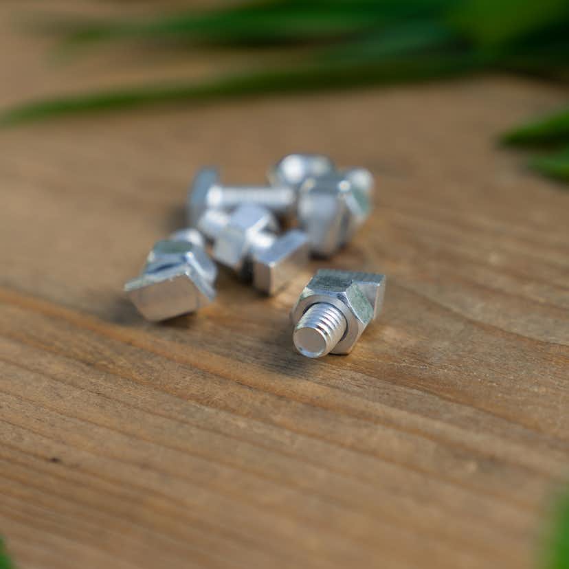 T-bult & Mutter Vitavia För Montering av Växthus 10 st