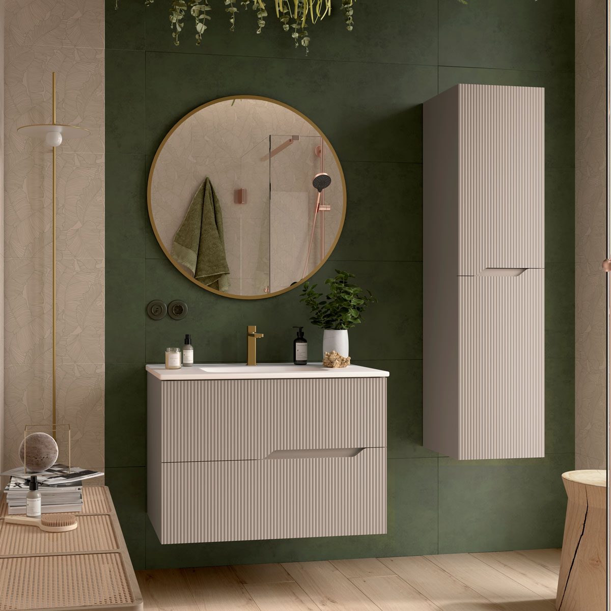 Tvättställsskåp Tenfors Bambu