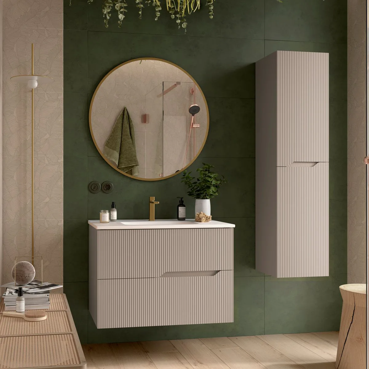 Tvättställsskåp Tenfors Bambu