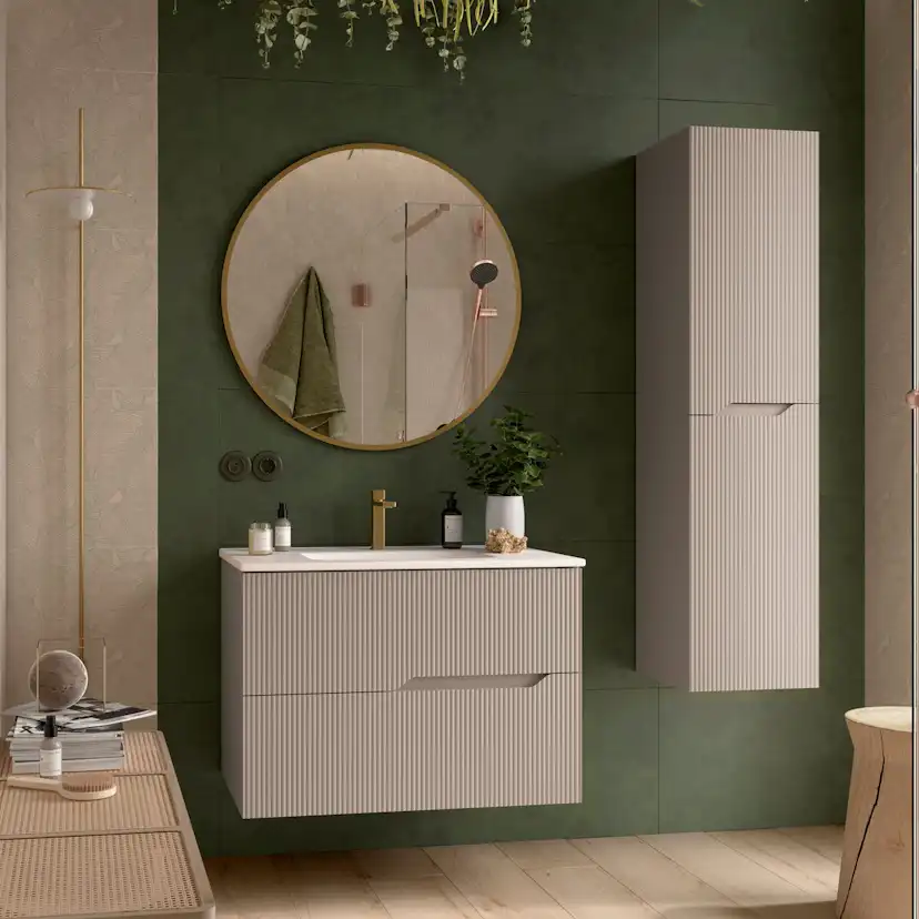 Tvättställsskåp Tenfors Bambu