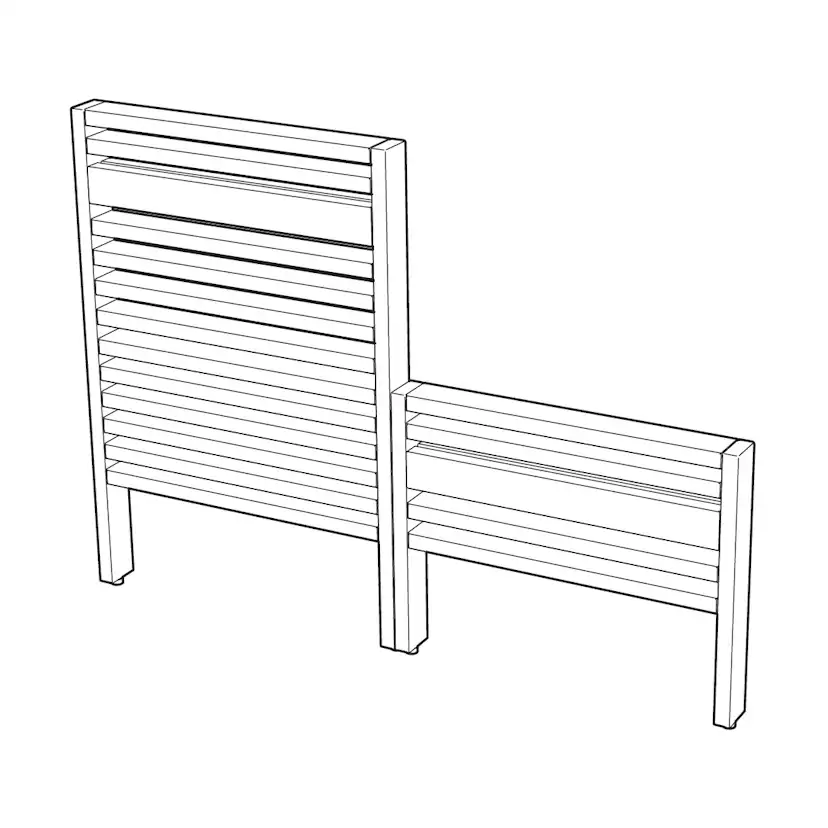 Täcksida Tylö Classic Slim Asp