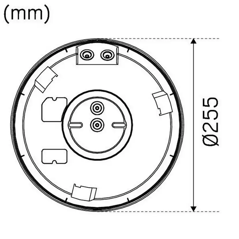 Tak/Vägglampa Hide-a-lite Moon Pro LED