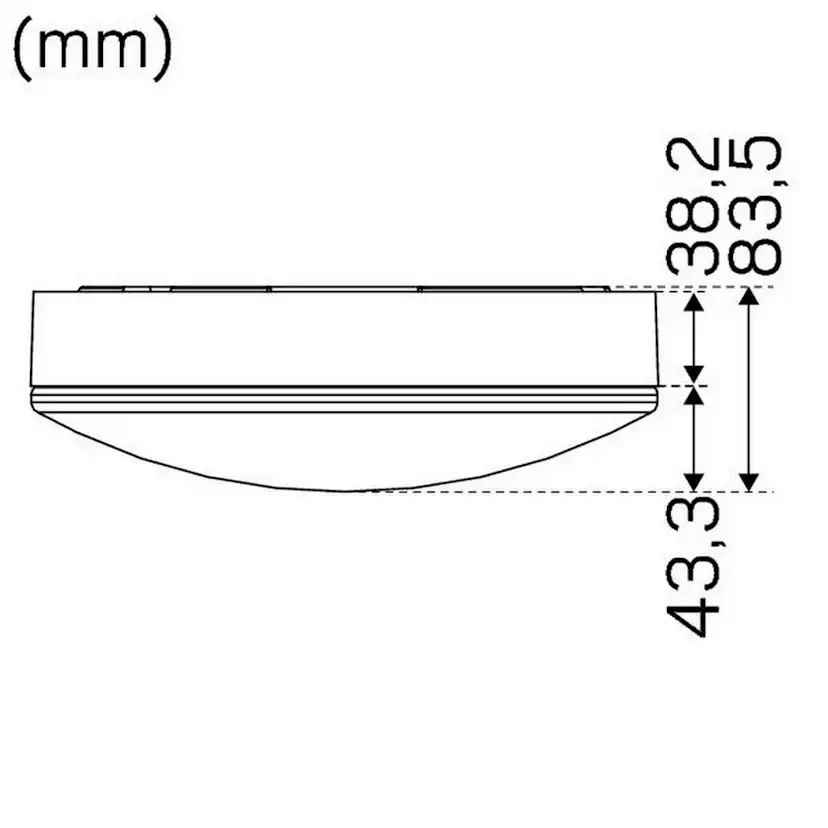 Tak/Vägglampa Hide-a-lite Moon Pro LED
