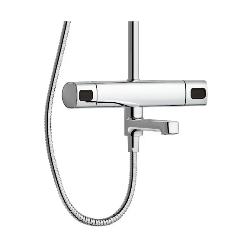 Takduschset FM Mattsson Siljan med Badkarsblandare