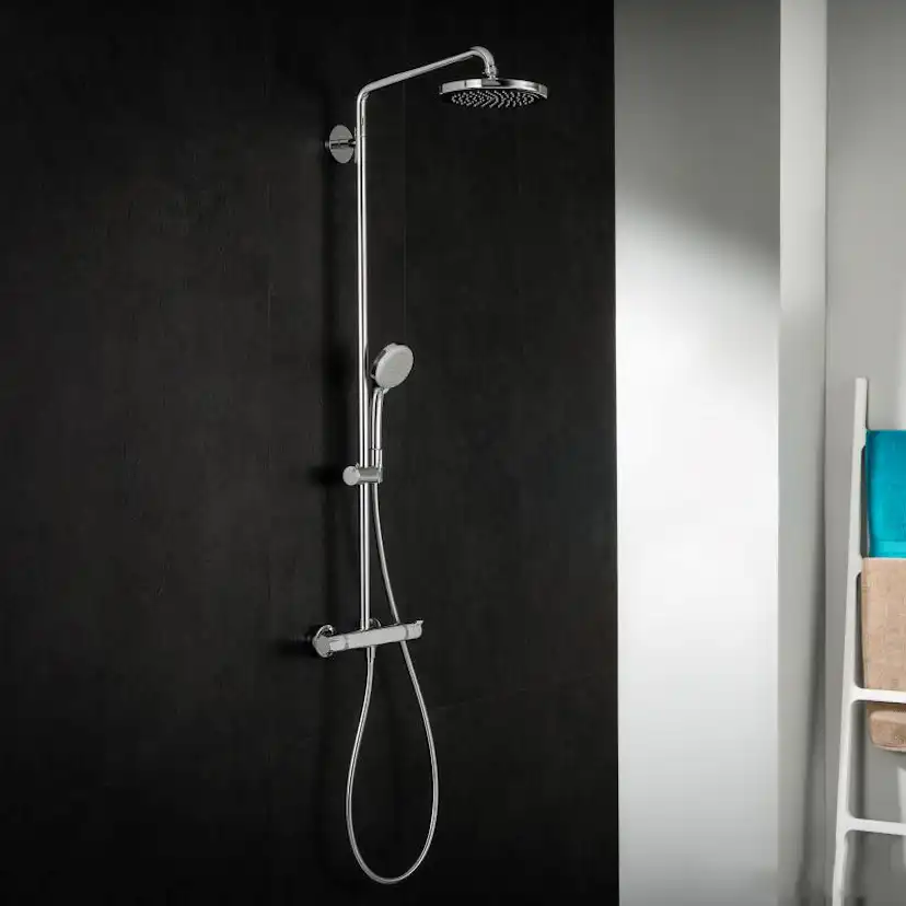 Takduschset Hansgrohe Croma 220 Showerpipe 1jet 150 cc