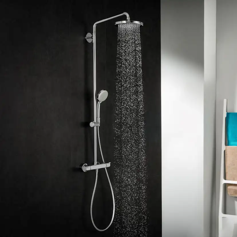 Takduschset Hansgrohe Croma 220 Showerpipe 1jet 150 cc