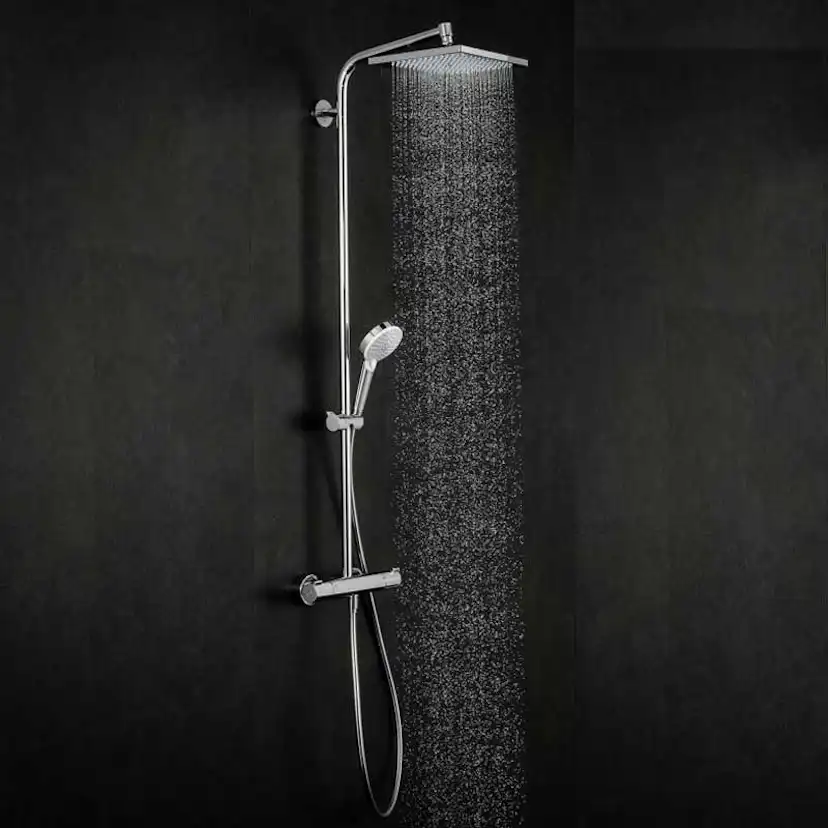 Takduschset Hansgrohe Crometta E 240 1jet Showerpipe EcoSmart 150 cc