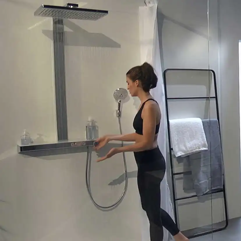 Takduschset Hansgrohe Rainmaker Select 460 2jet Showerpipe 3 funktioner