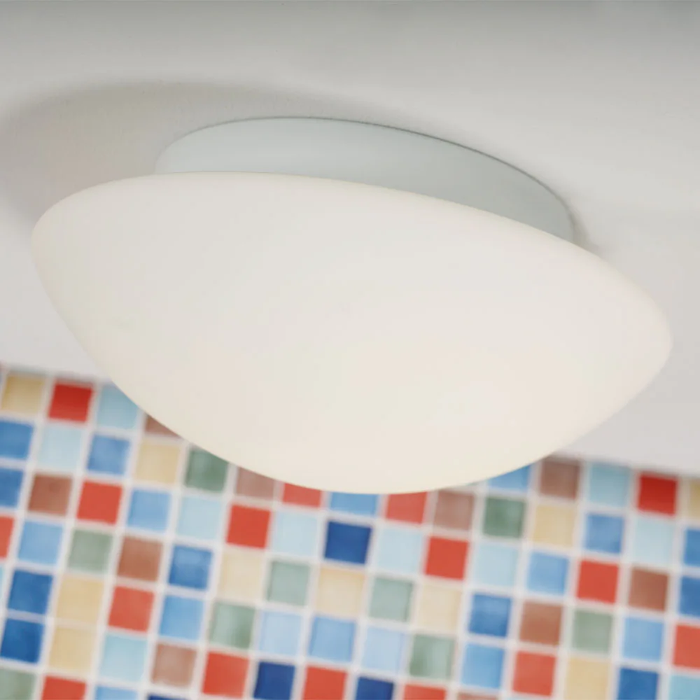 Plafond Nordlux Ufo 23 Vit Taklampa Metall/Glas