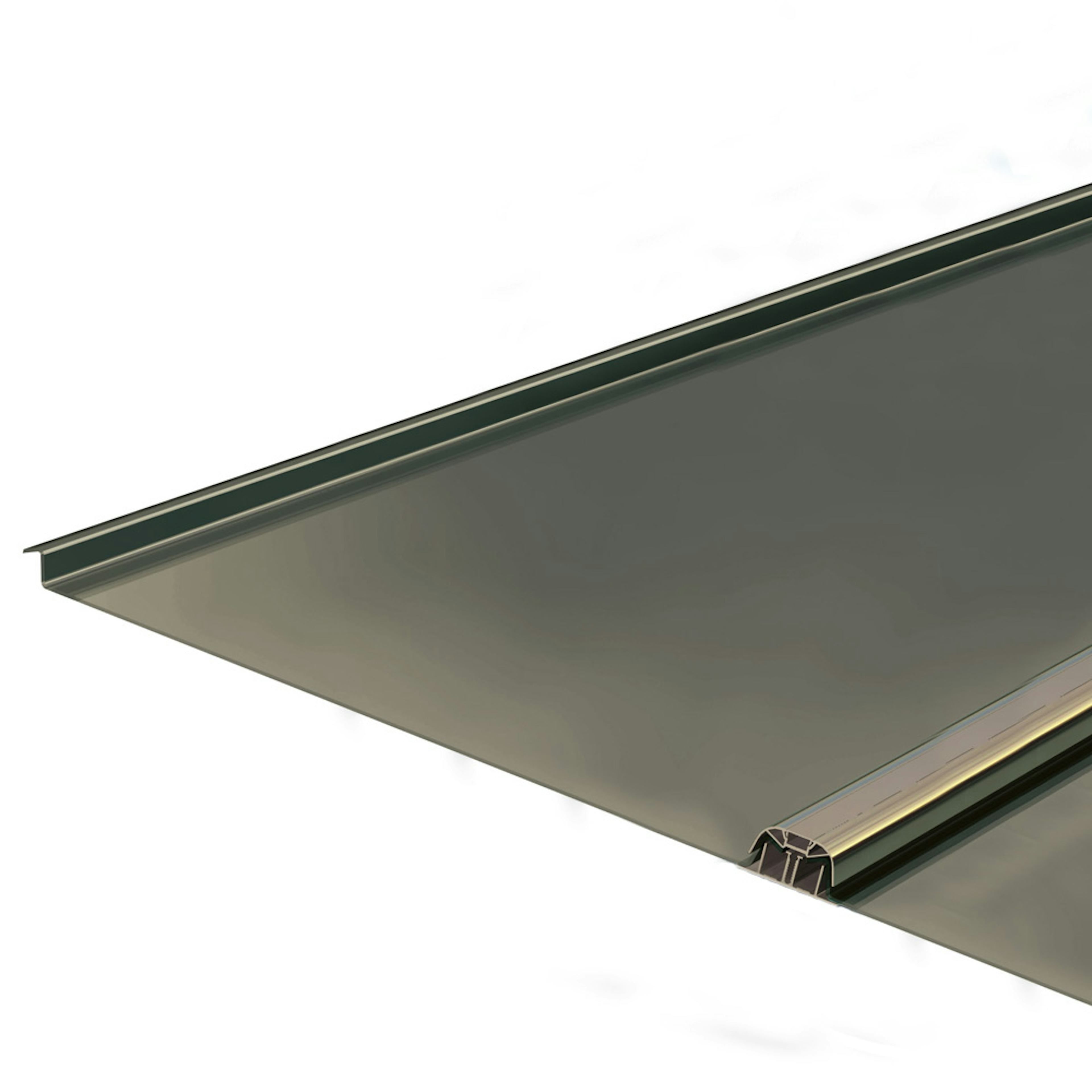 Takplast Plastmo SunGlaze Rök Komplett Tak 4 mm