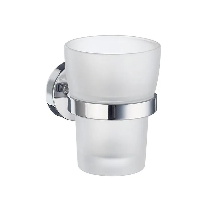 Tandborstglas Smedbo Home HK343 Krom/Frostat Glas