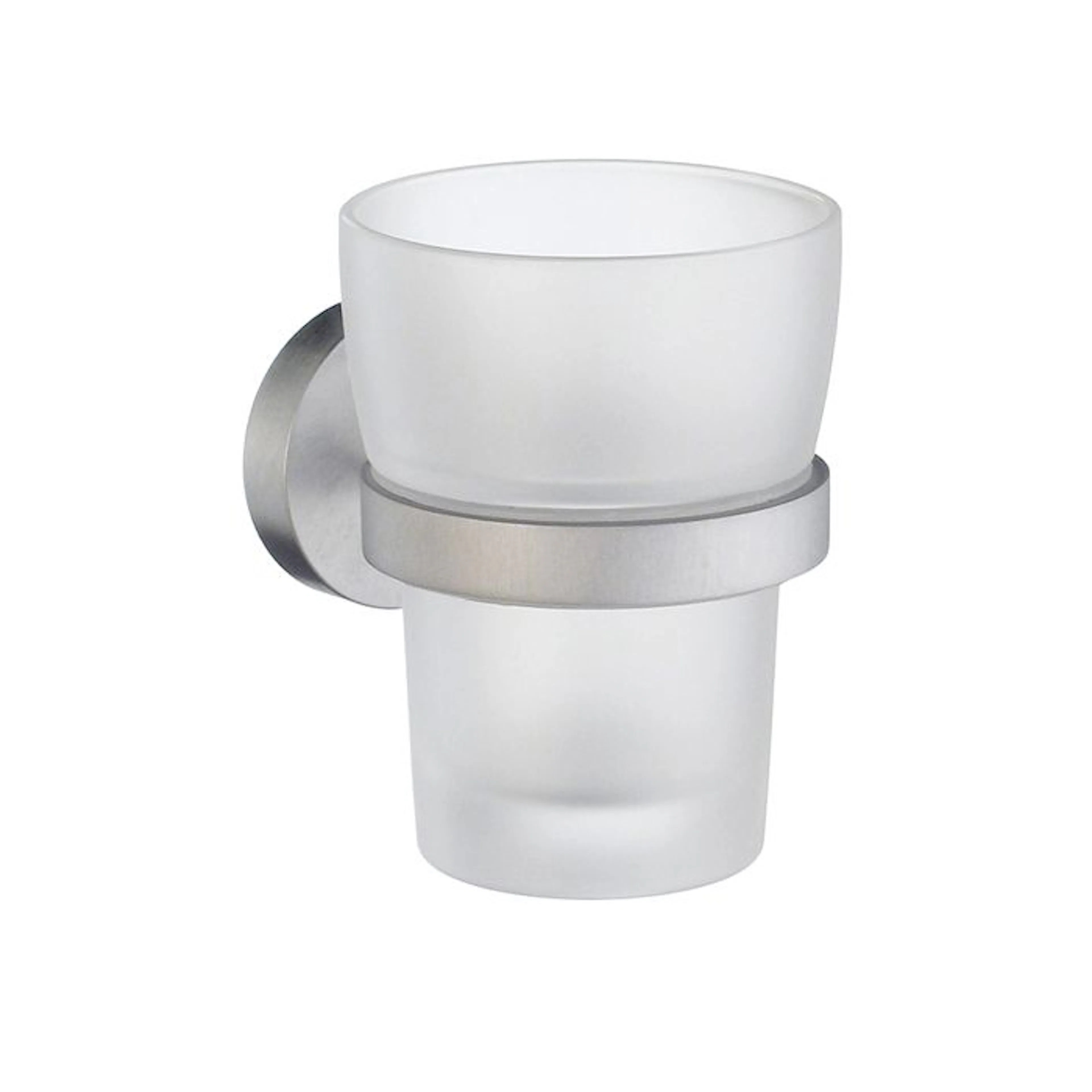 Tandborstglas Smedbo Home HS343 Krom/Frostat Glas