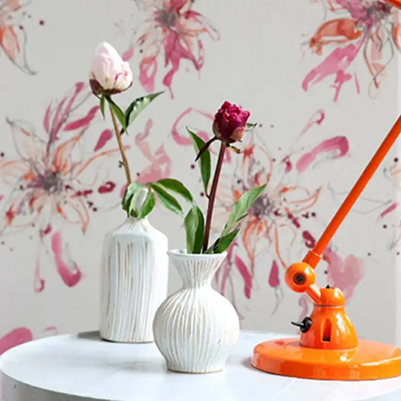 Tapet Mimou Poinsettia Fuchsia