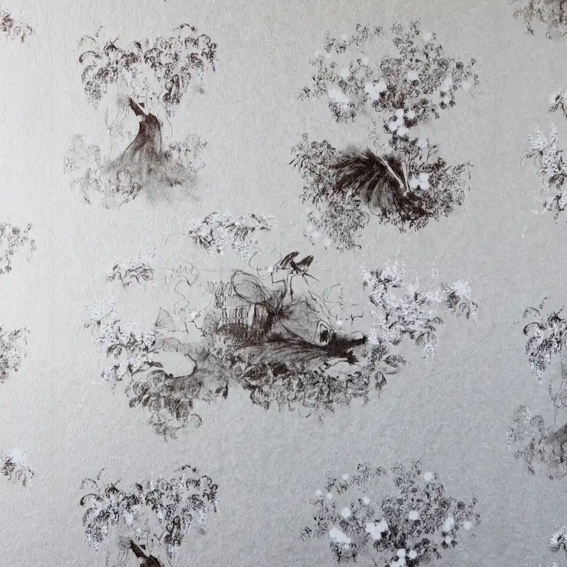 Tapet Mimou Toile Mesdames Bronze