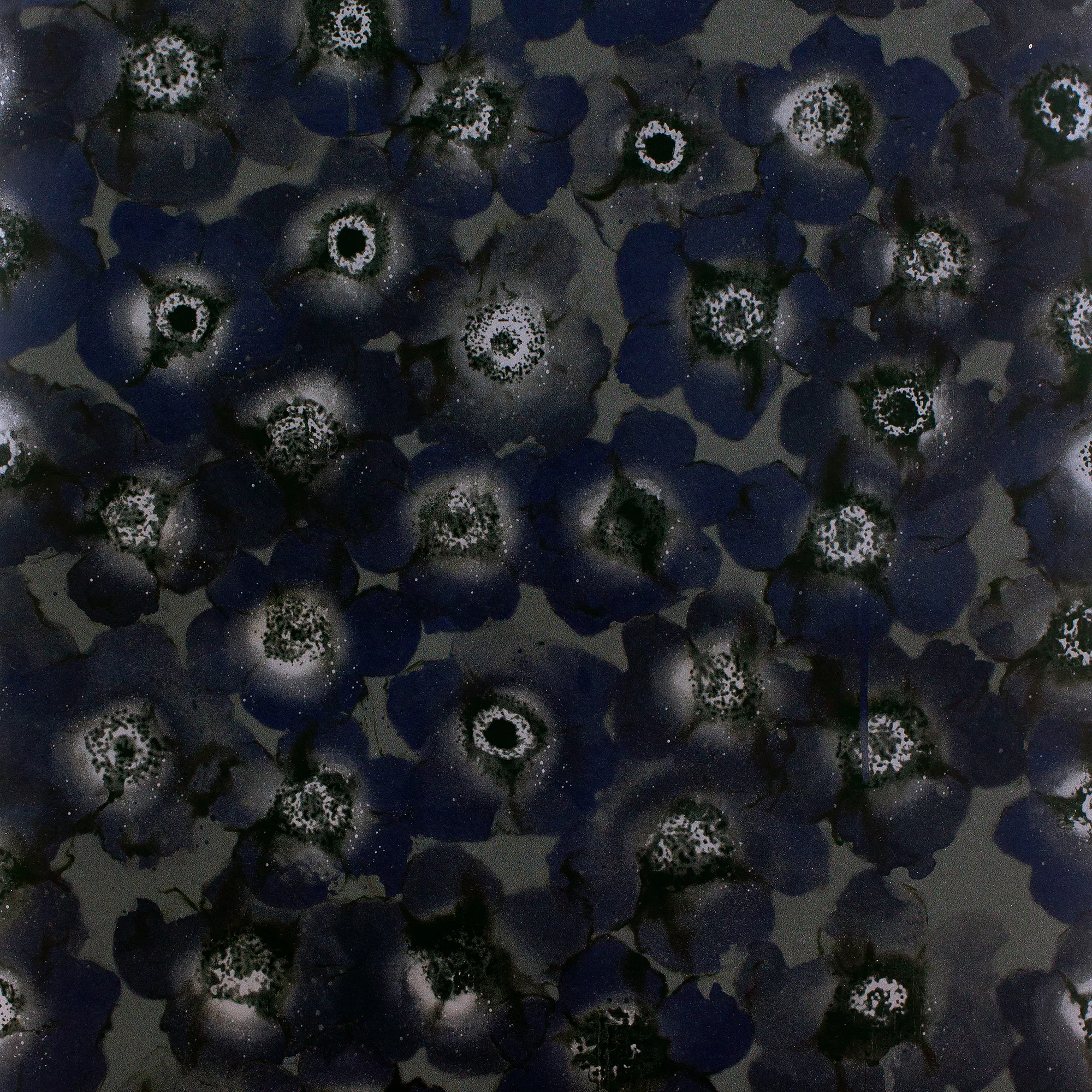 Tapet Mimou Windflower Blå