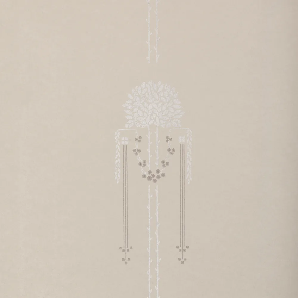 Tapet Paintpart Mormors Tid 4835-4 EasyUp, Mönstrad Vit