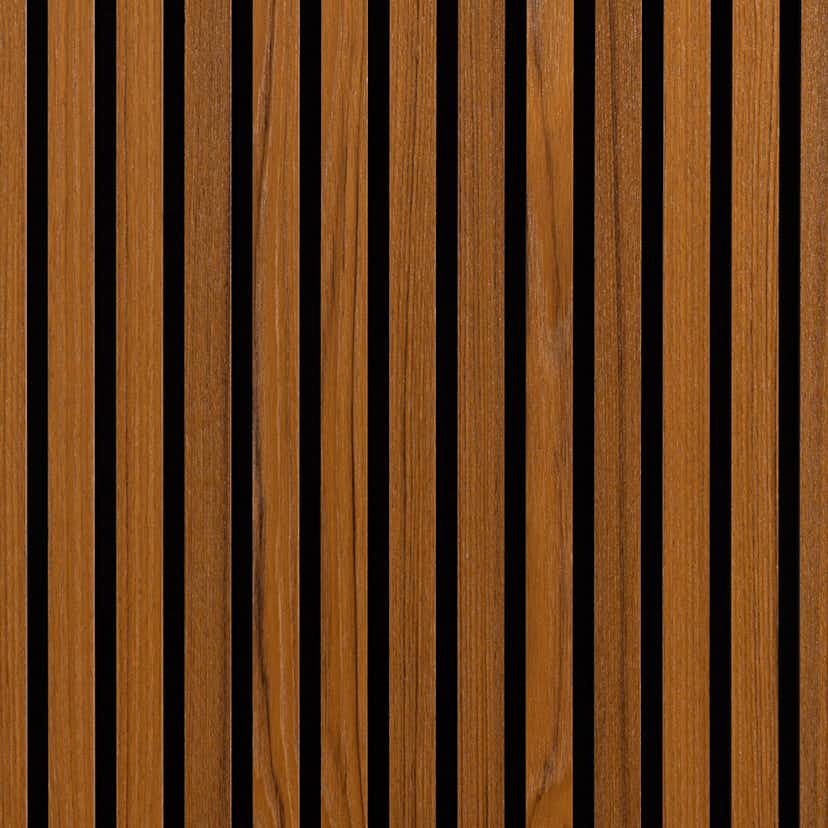 Akustikpanel Wood on wall Teak Oljad