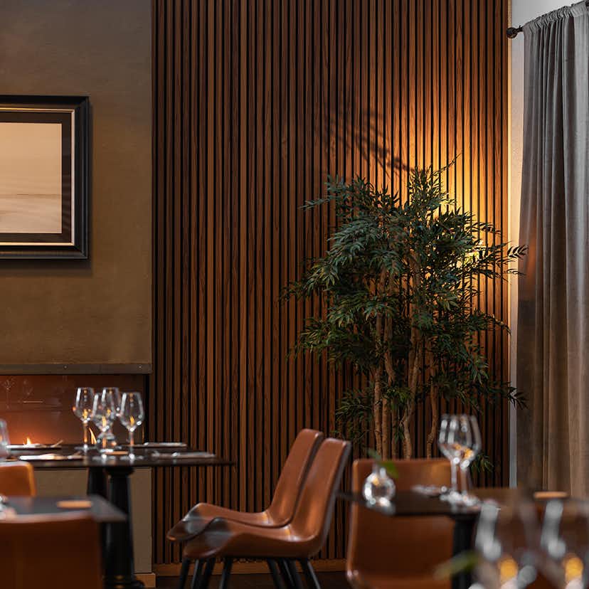 Akustikpanel Wood on wall Teak Oljad