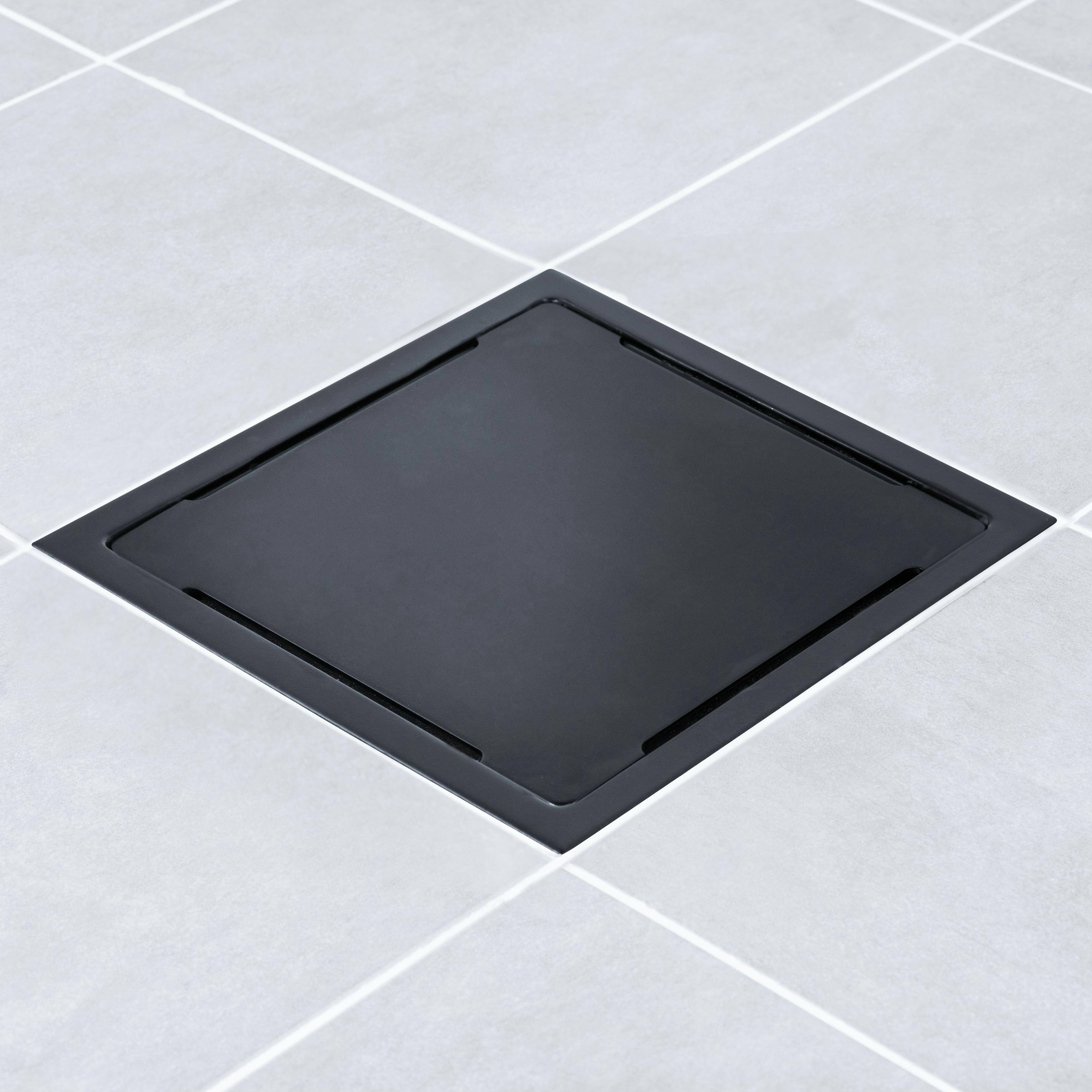 Golvbrunnssil Tebo Malmö Lux Black