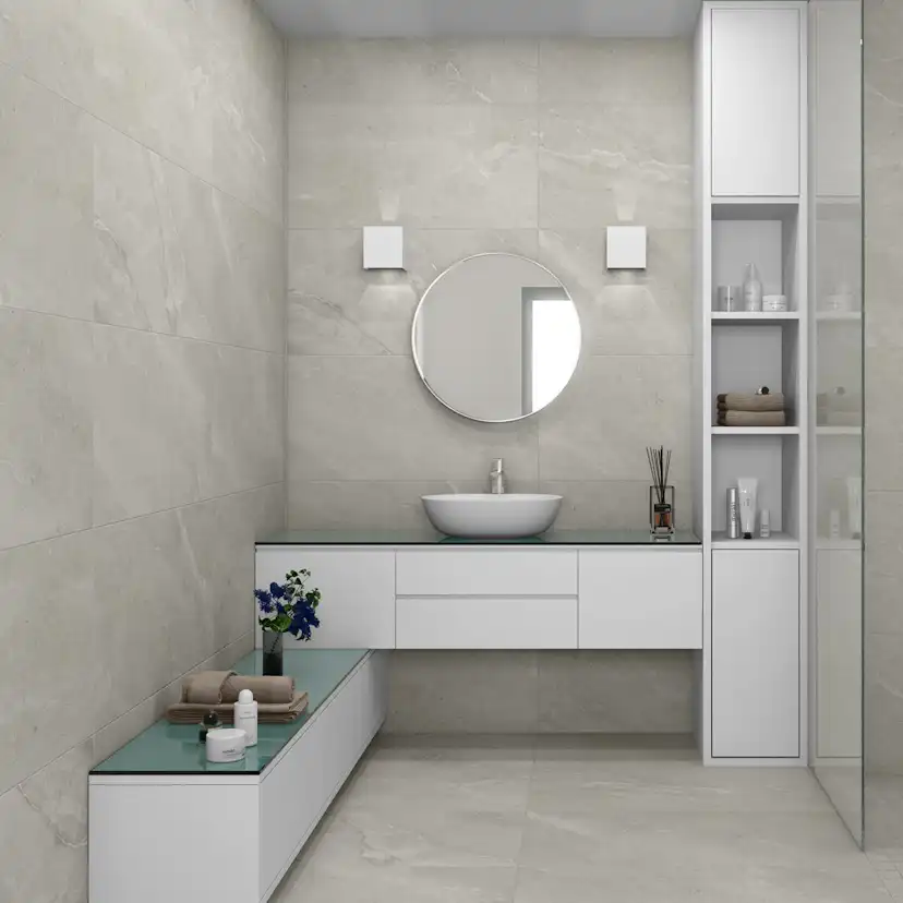 Klinker Ölandskalksten Varm Grå Matt 60x60 cm