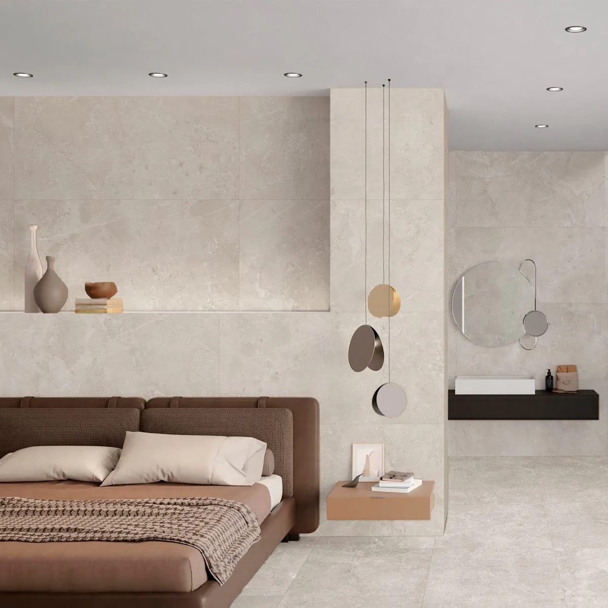 Klinker Pulse Light Marmor Matt 60x60 cm