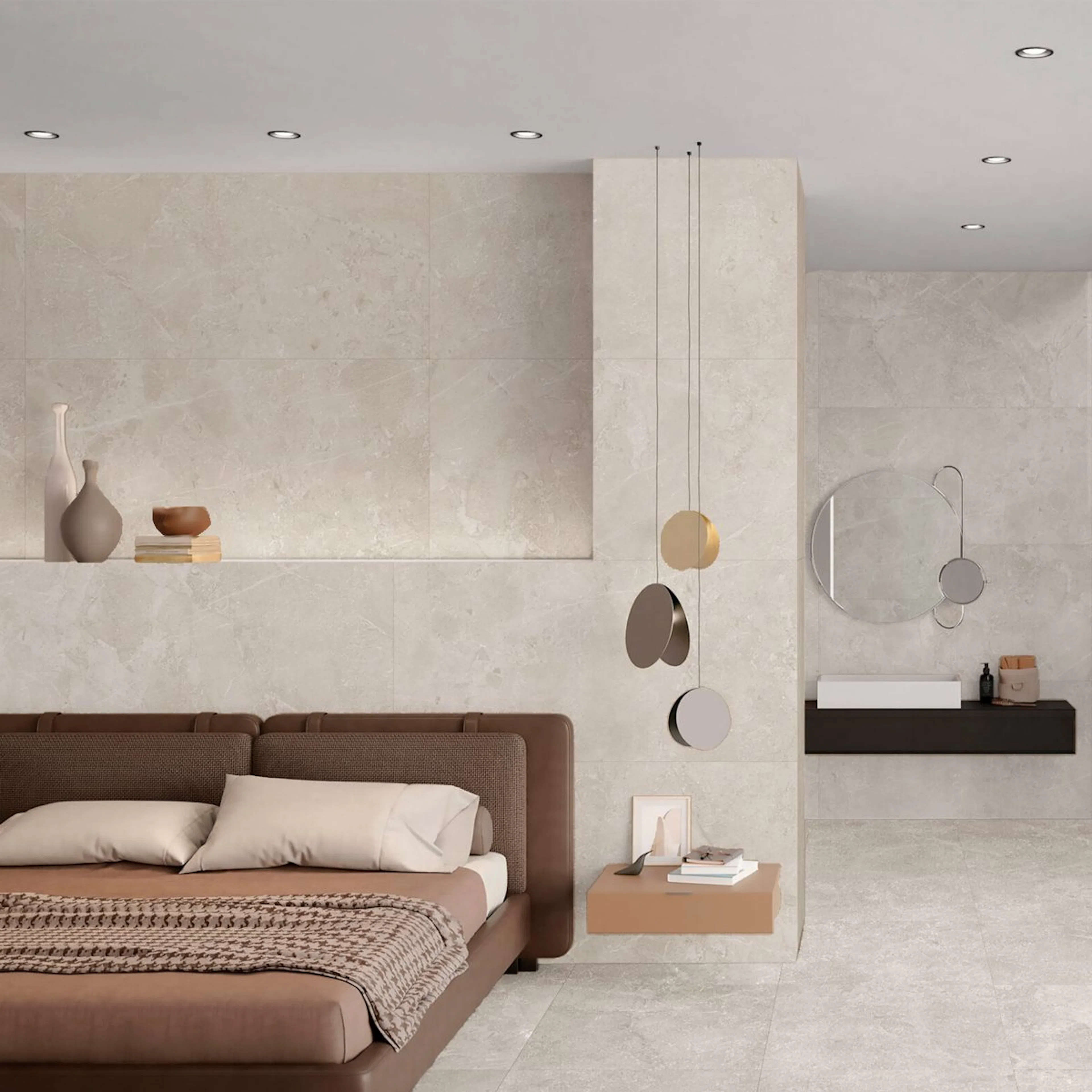 Klinker Pulse Light Marmor Matt 60x60 cm