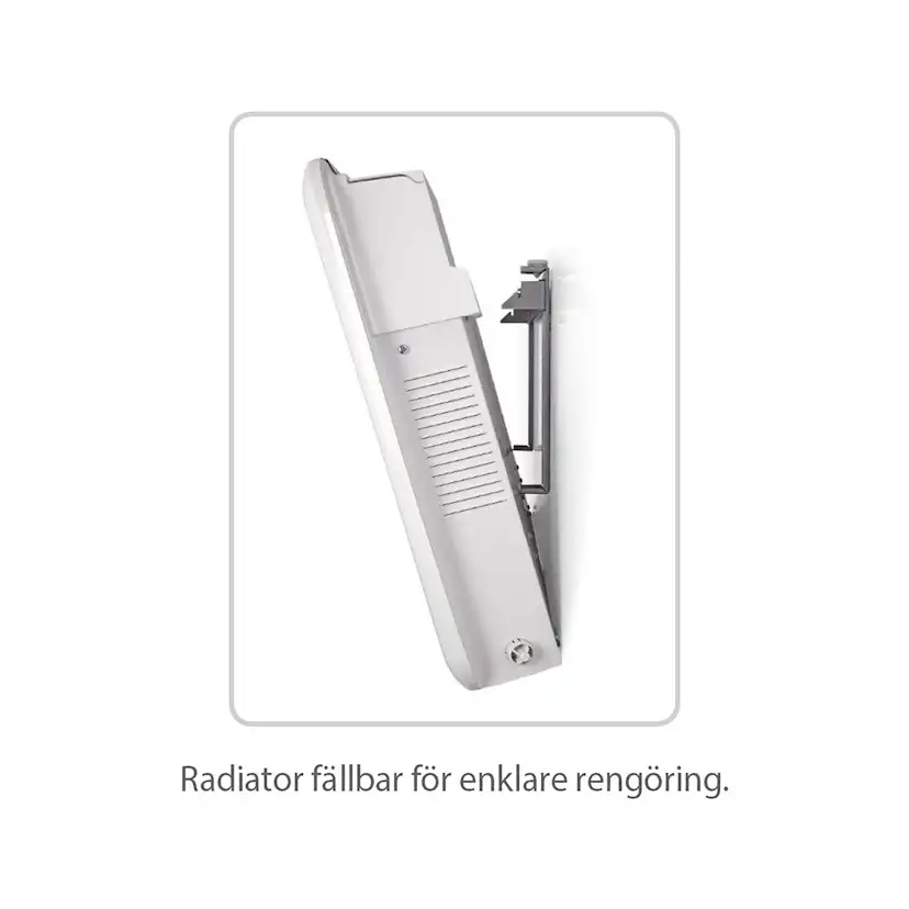 Elelement Termo STEEL Vit Plåtfront