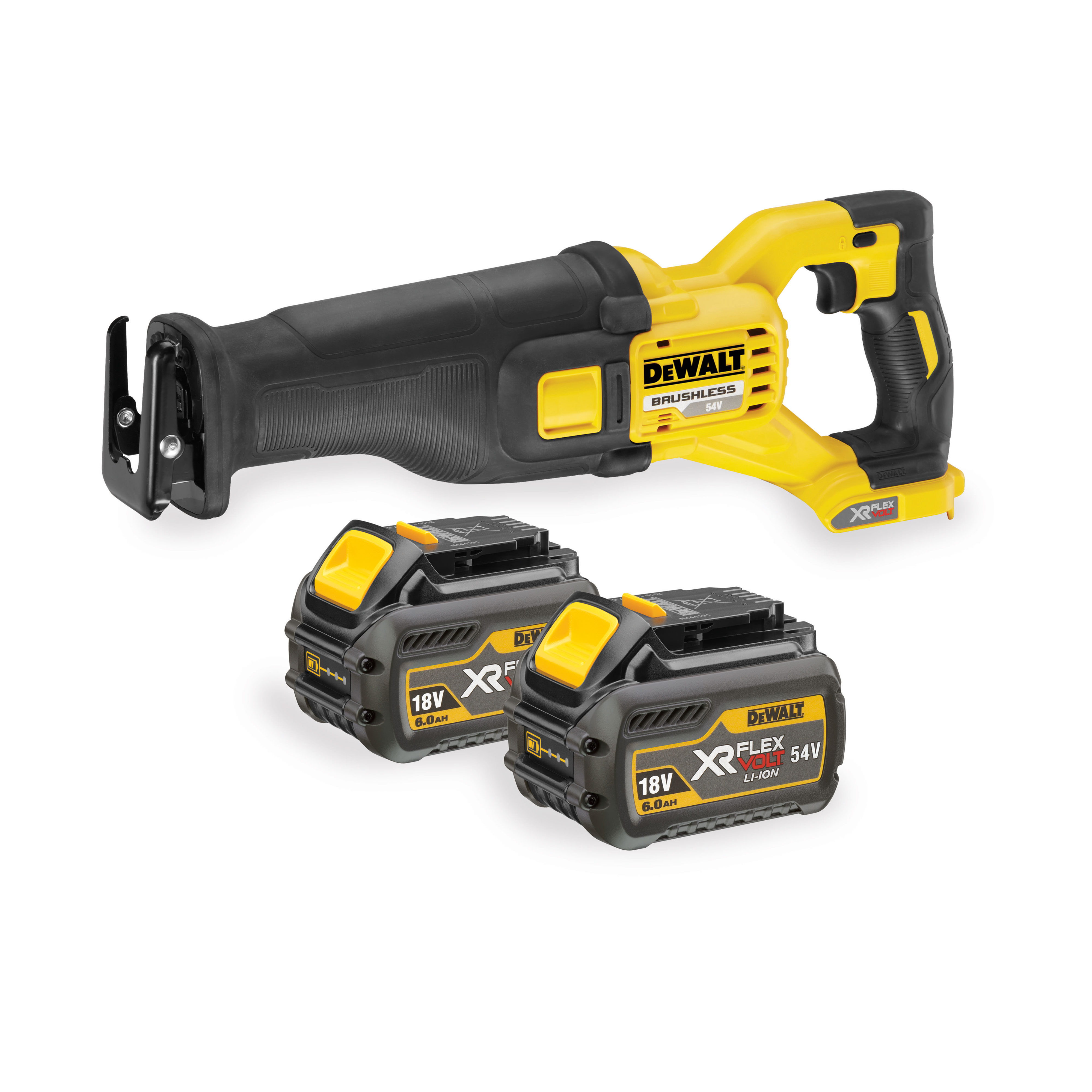 Tigersåg DCS388T2 Dewalt 54 V Med batteri