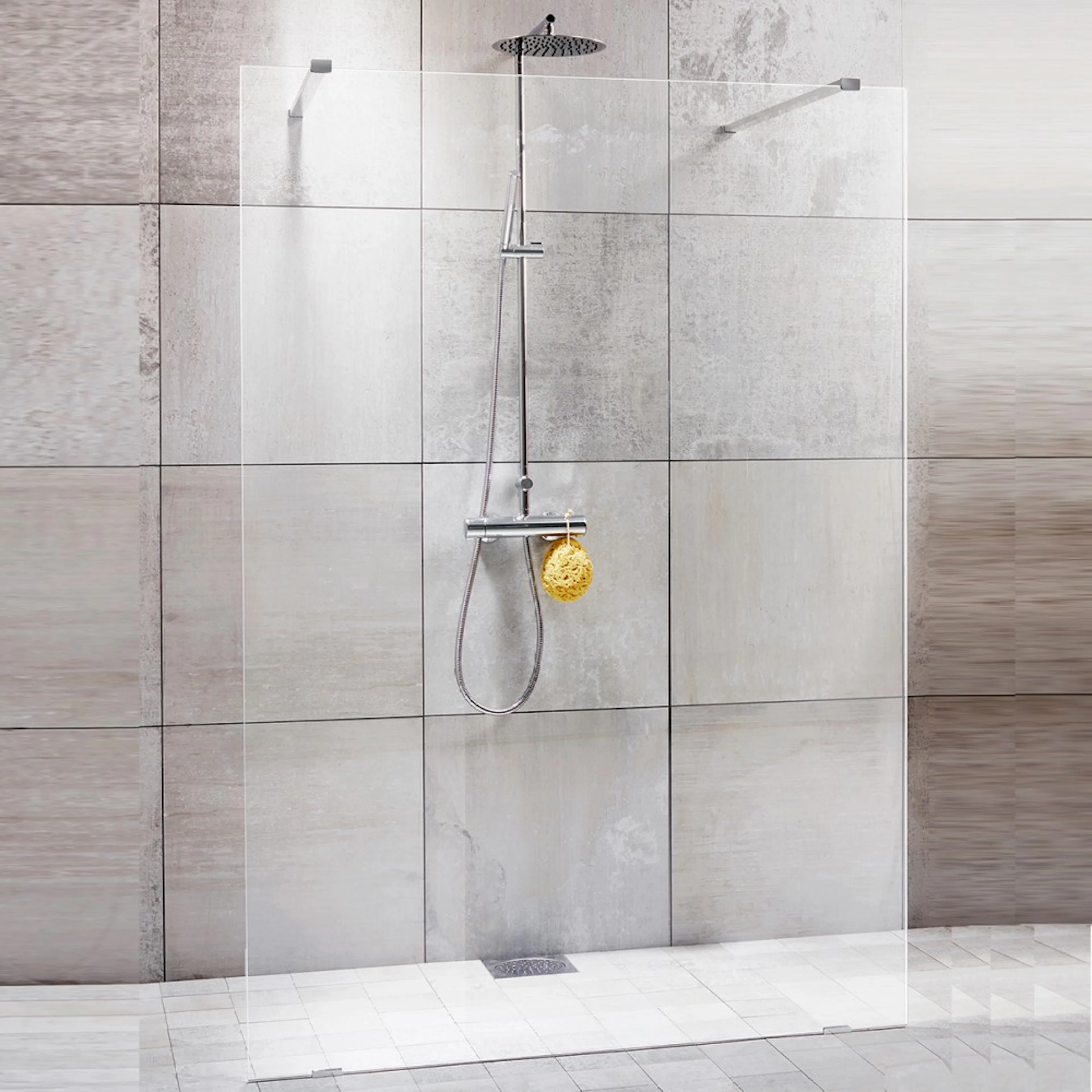 Duschvägg Alterna Luxor Fristående